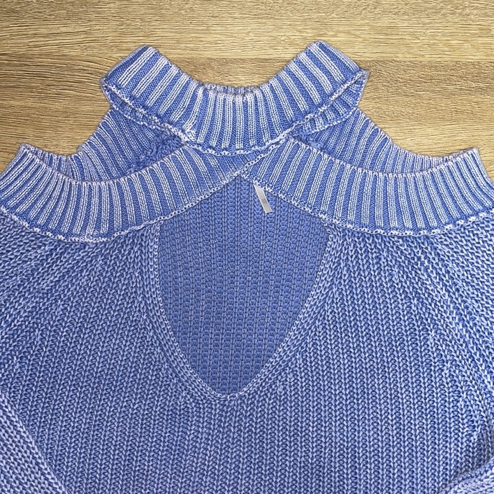 free people half moon bay pullover sweater - Picture 4 of 5